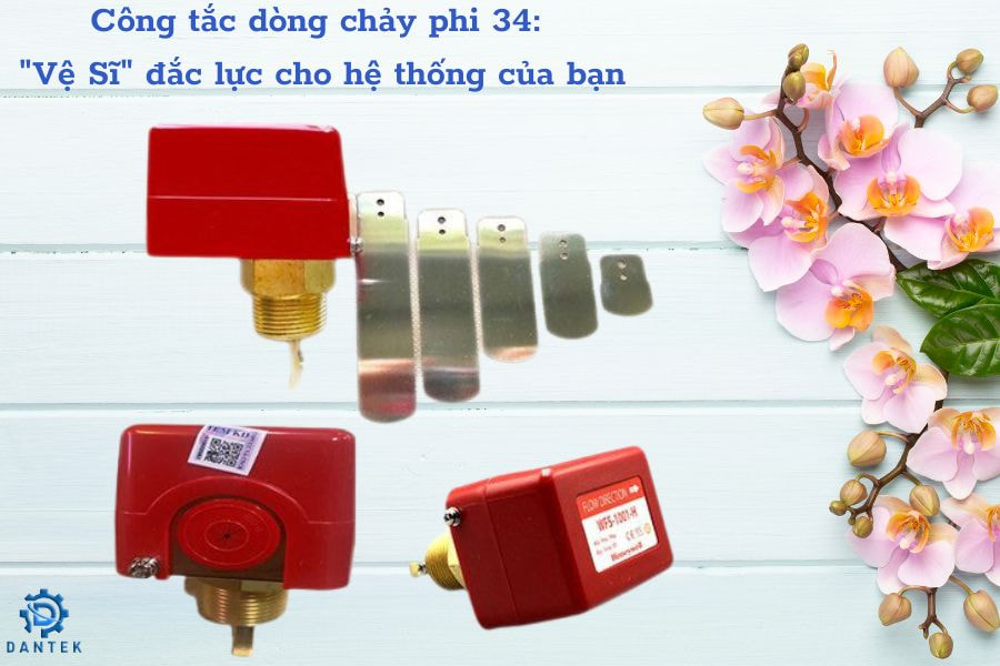 công tắc dòng chảy phi 34