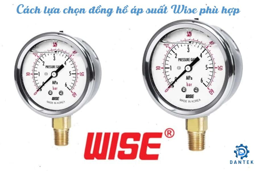 đồng hồ áp suất Wise